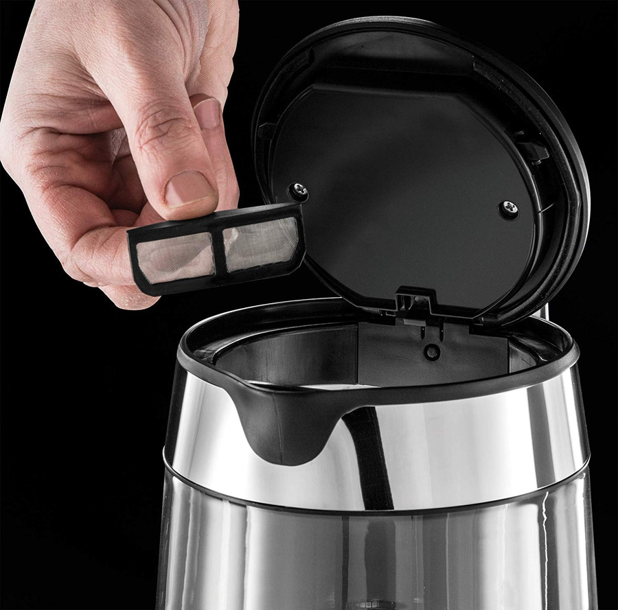 RUSSELL HOBBS Glas-Wasserkocher Elegance 23830-70 Edelstahl poliert 1,7L 2200W