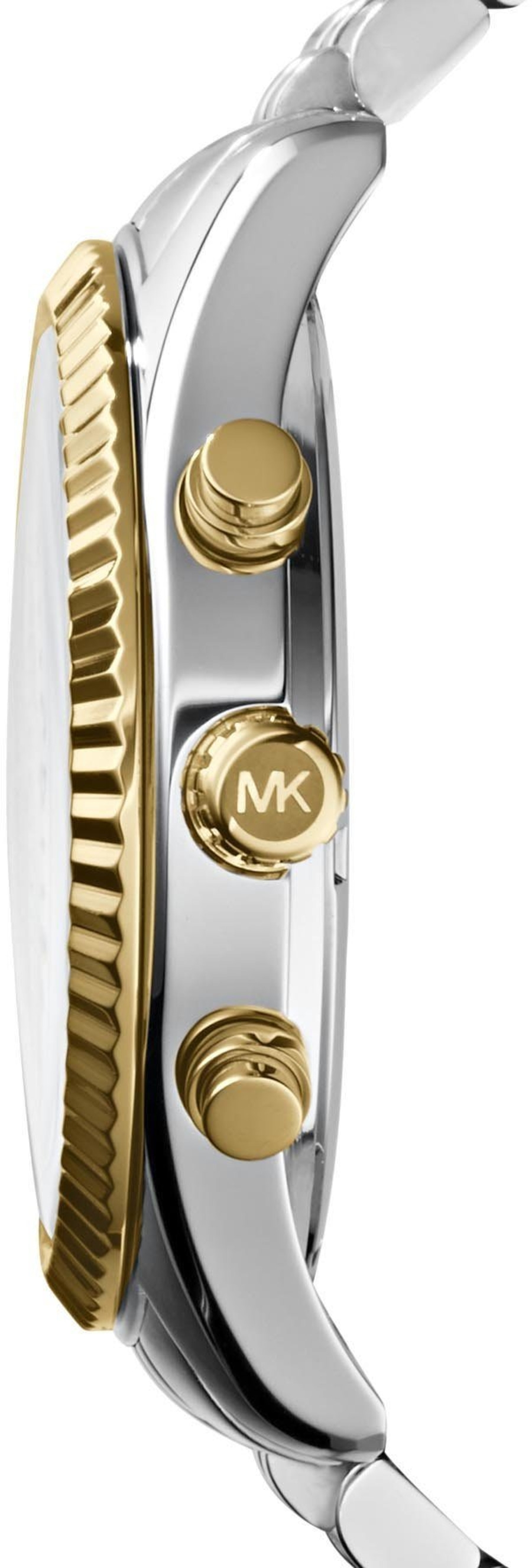 MICHAEL KORS Herrenarmbanduhr LEXINGTON MK8344 Quarz Datum gold silber MICHAEL KORS Herrenarmbanduhr LEXINGTON MK8344 Quarz Datum gold silber