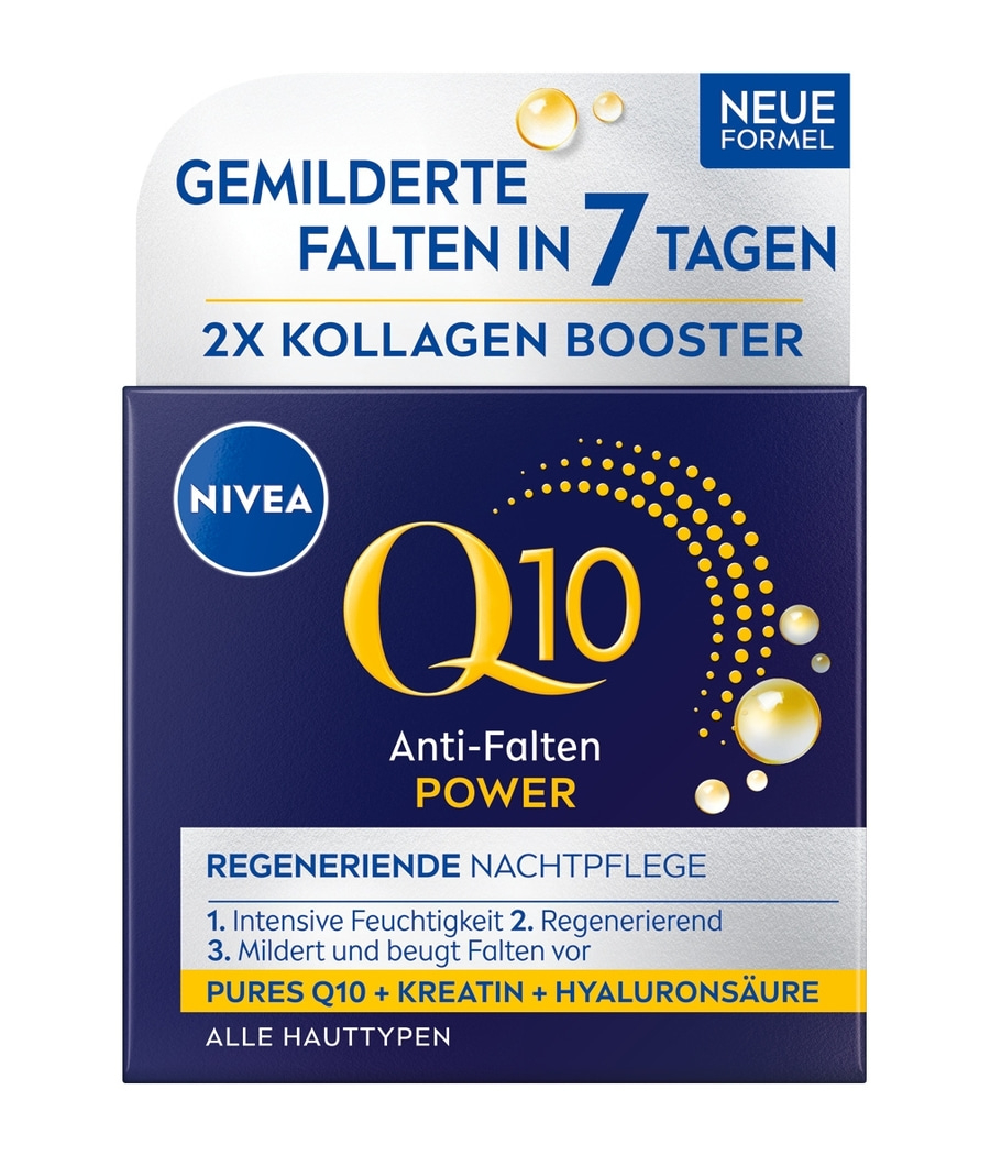 NIVEA Q10 Anti-Falten Power Nachtpflege 50ml