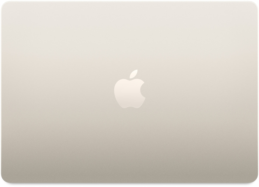 APPLE MacBook Air 13,6 Zoll 256 GB 16GB RAM Apple M4 MW0Y3D/A Polarstern B-Ware