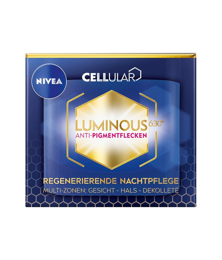 NIVEA Cellular LUMINOUS630® Anti-Pigmentflecken Nachtpflege Hyaluronsäure 50ml