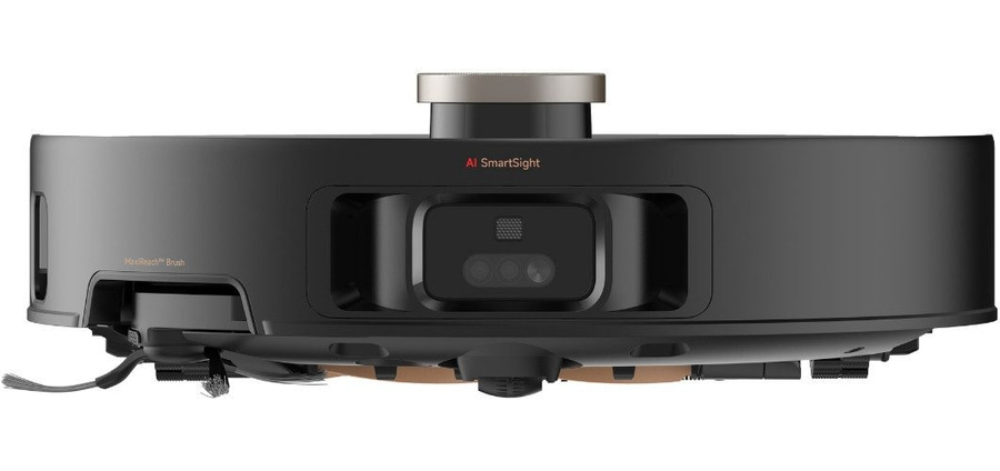 Ein Saugroboter mit AI SmartSight-Kamera und MaxReach Brush.