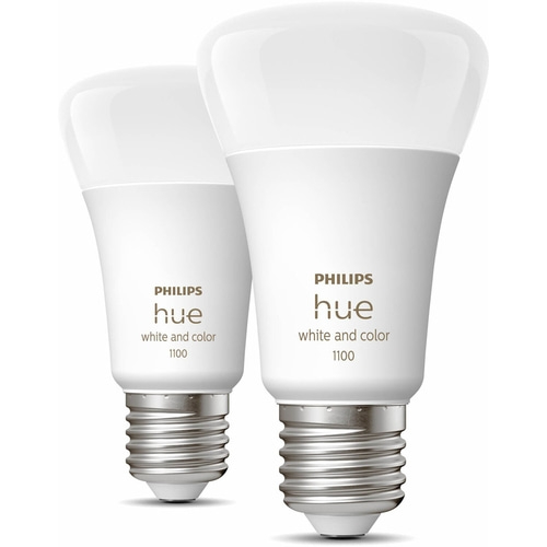 Philips Hue SET White & Color Ambiance 2 Glühbirnen Smart Bluetooth 1100 lm 9W