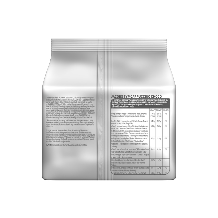 TASSIMO Kapseln Jacobs Cappuccino Choco T Disc 5x10 Getränke Kaffeekapsel Schoko