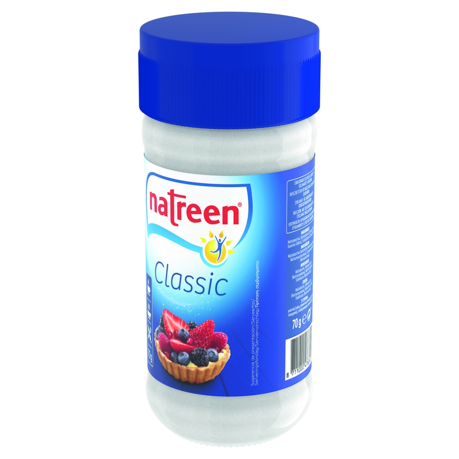 NATREEN® Süßstoff Classic Streusüße Granulat 12 x 70 g kalorienarm Zuckerersatz