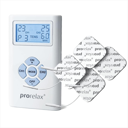 PRORELAX TENS/EMS Duo Elektrostimulationsgerät 39263 Reizstrom Muskelaufbau NEU