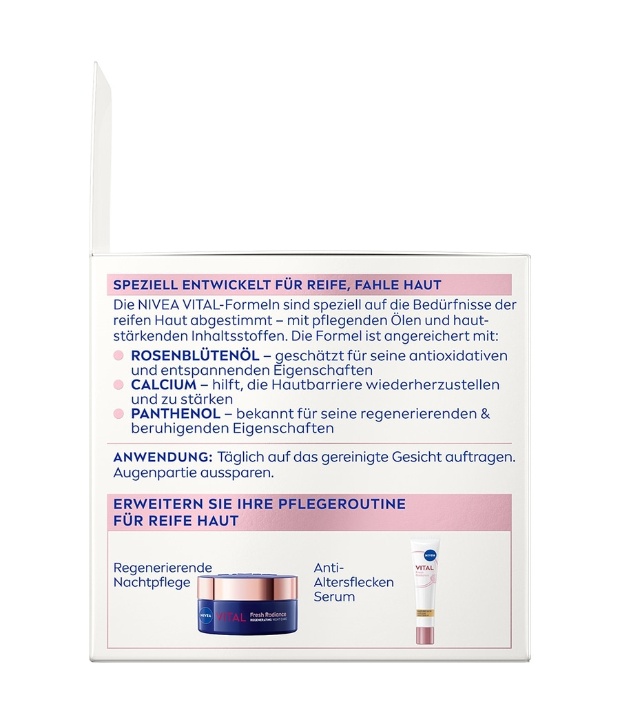 NIVEA VITAL Strahlender Teint Reichhaltige Tagespflege 50ml LSF 15