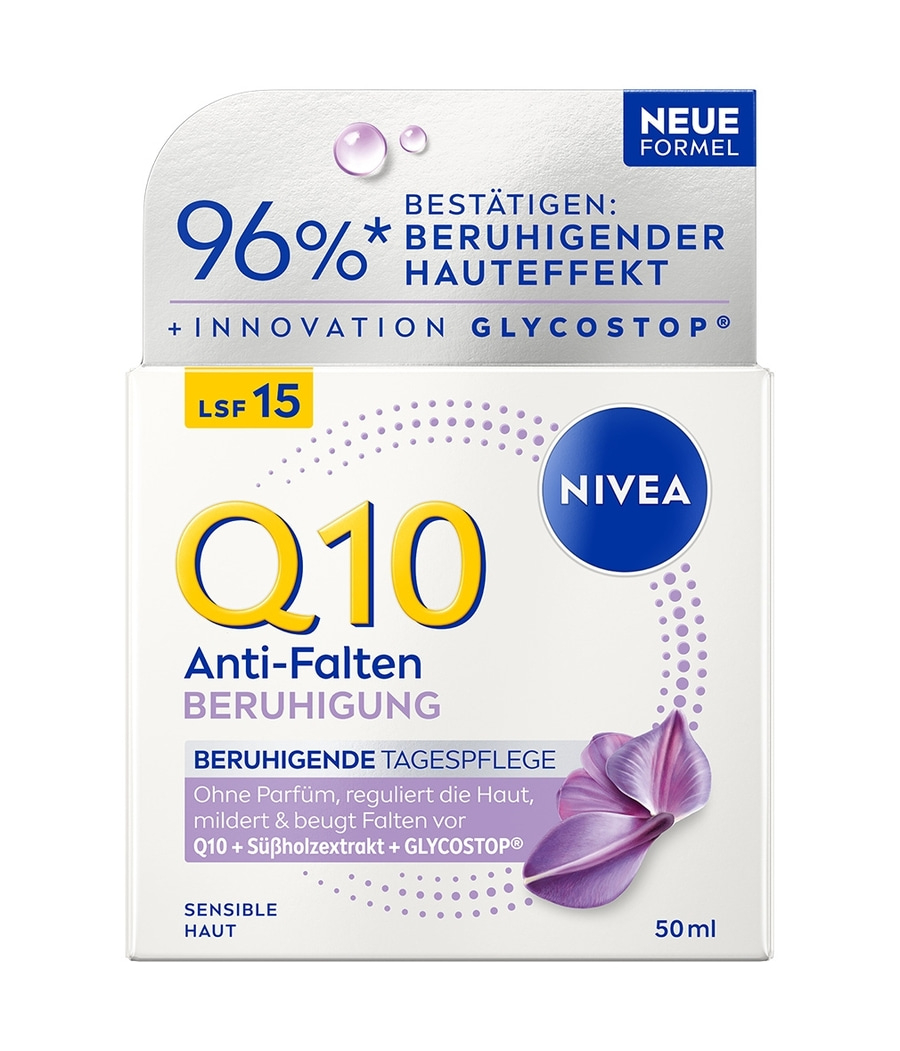 NIVEA Q10 Anti-Falten Power Sensitive Tagespflege LSF 15 50ml