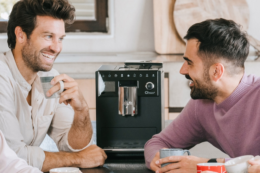 MELITTA Kaffeevollautomat CI Touch frosted black 630-112 1400W 10 Kaffeerezepte