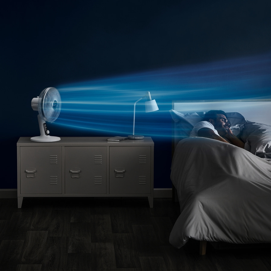 ROWENTA Tischventilator VU2731 Ventilator Fan Turbo Silence Extreme+ 38 dB(A)