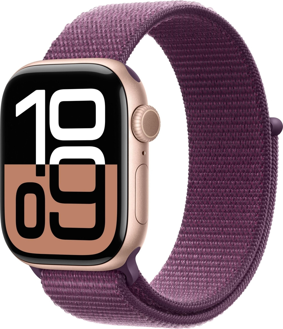 APPLE Watch S10 GPS+Cell 46 mm Alugehäuse Sportloop Pflaume MWY83QF/A B-Ware