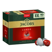 JACOBS Kapseln XXL-Pack Nespresso®* kompatible Kaffeekapseln Lungo Espresso