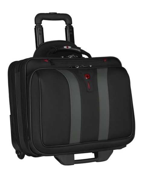 WENGER Notebook Trolley Granada 15,6-Zoll-Laptop-Tasche mit Rollen Schwarz