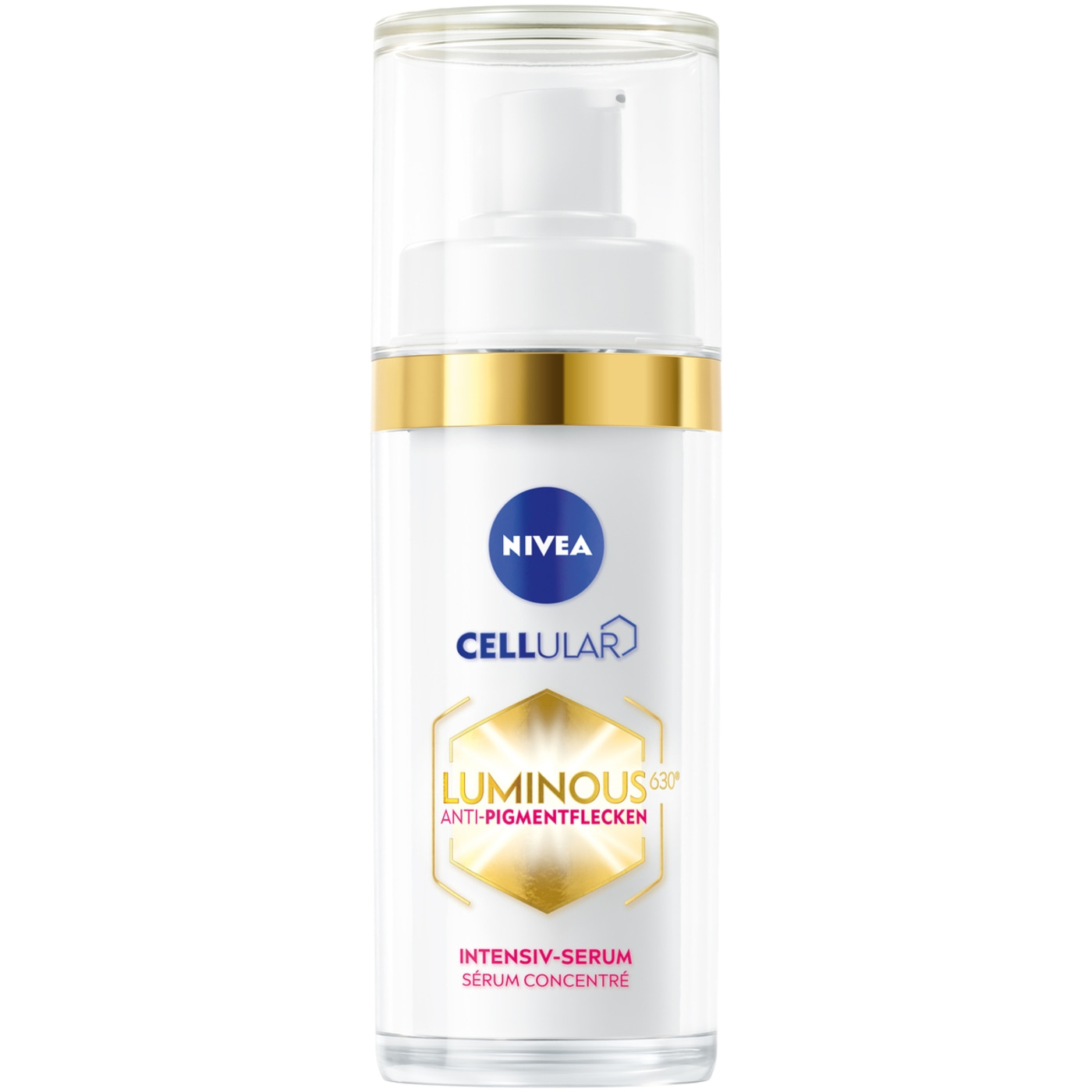 NIVEA Cellular Luminous630® Tagespflege LSF50 40ml + Intensiv Serum 30ml Set