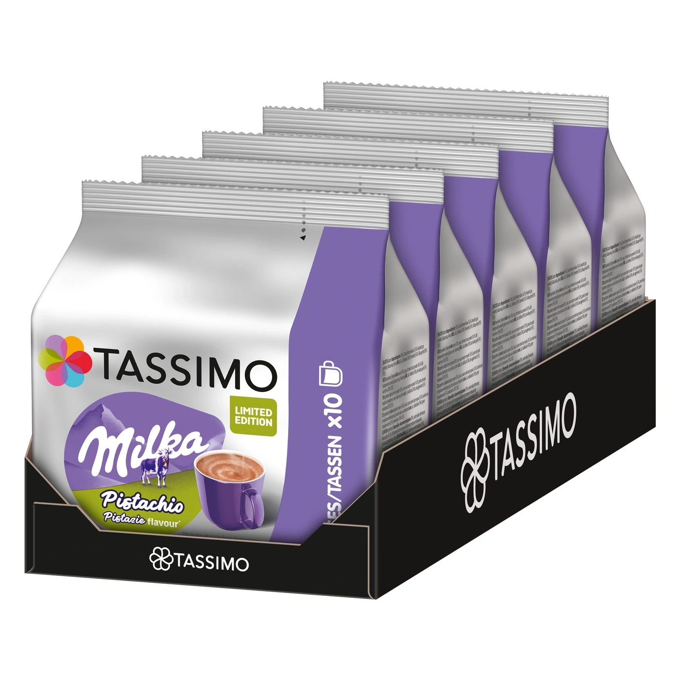 TASSIMO Milka Pistachio Limited Edition Kaffeepads im Multipack