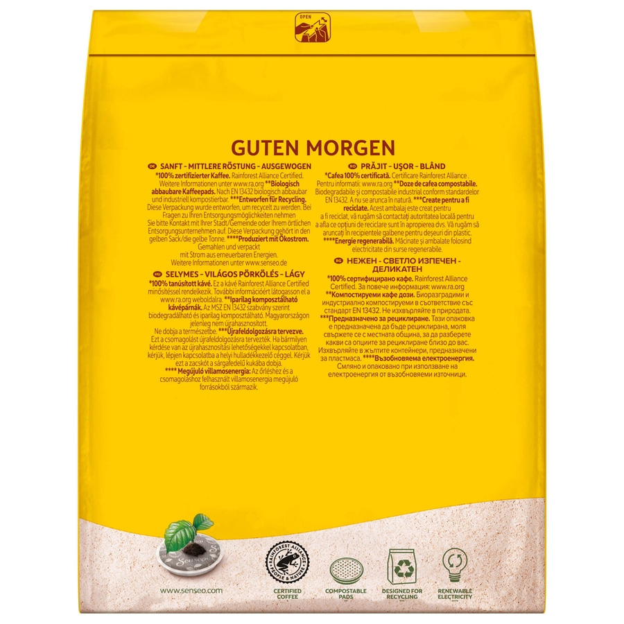SENSEO Pads Guten Morgen XL 5 x 20 Getränke Vorteilspack