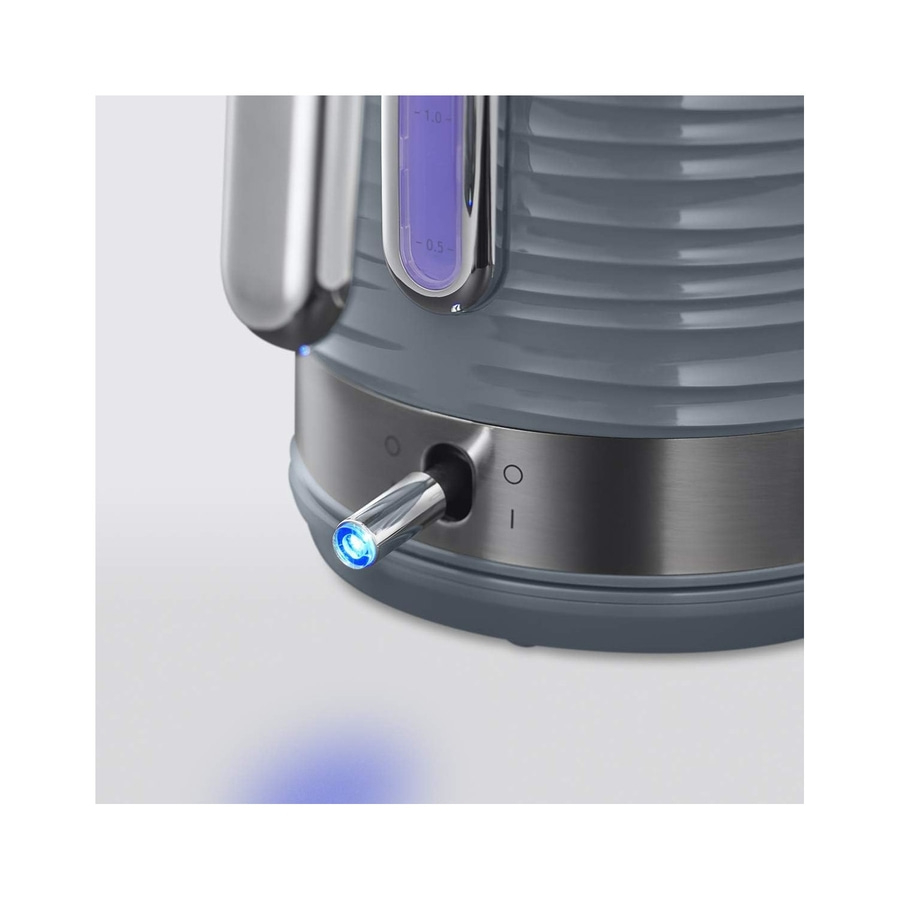 RUSSELL HOBBS Wasserkocher Inspire Grey 24363-70 2400W 1,7L Schnellkochfunktion