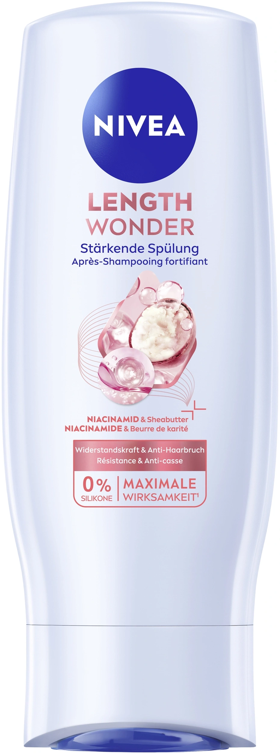Nivea Length Wonder Spülung mit Niacinamid und Sheabutter