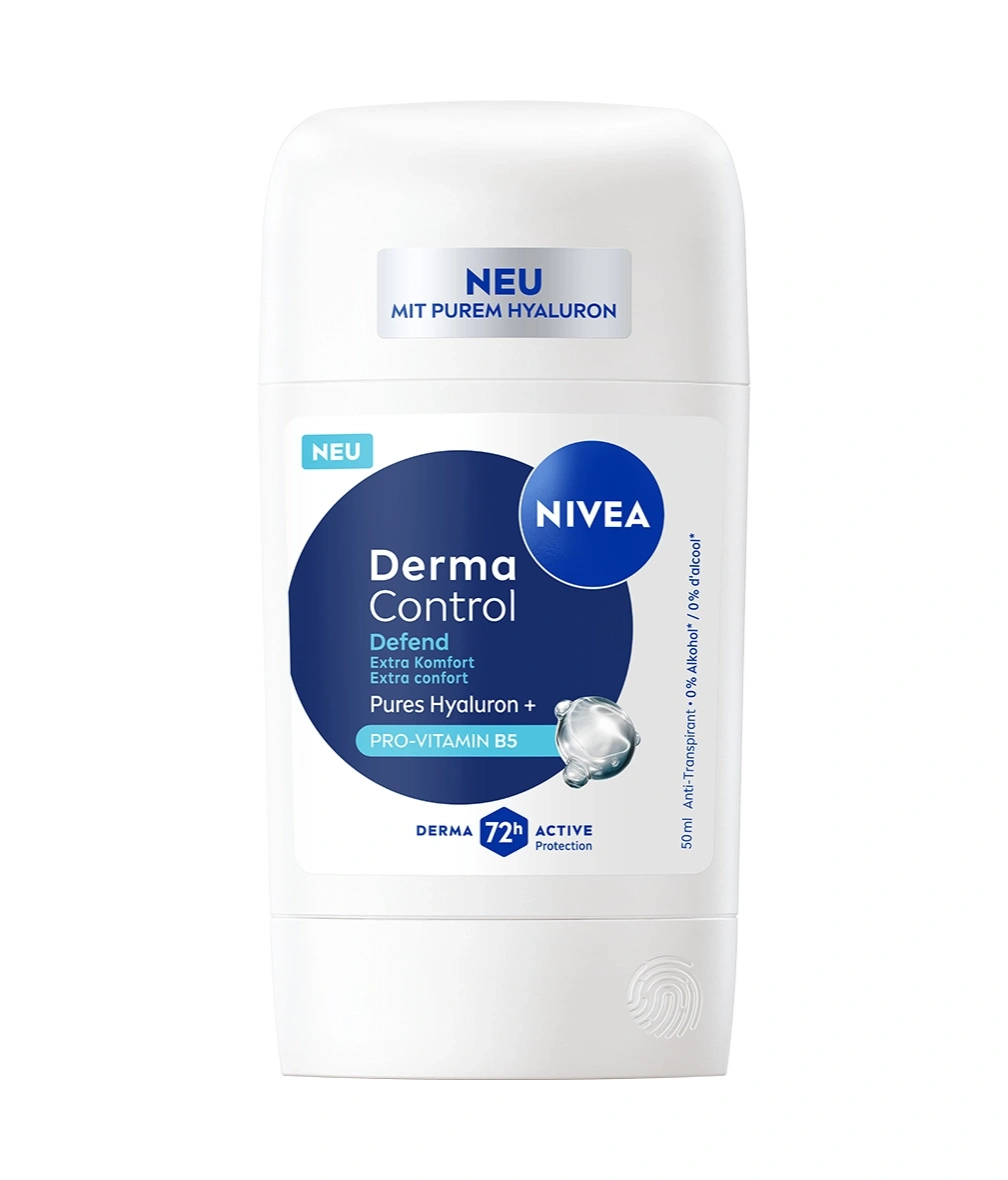 Nivea Derma Control Deodorant Stick mit Hyaluron und Vitamin B5
