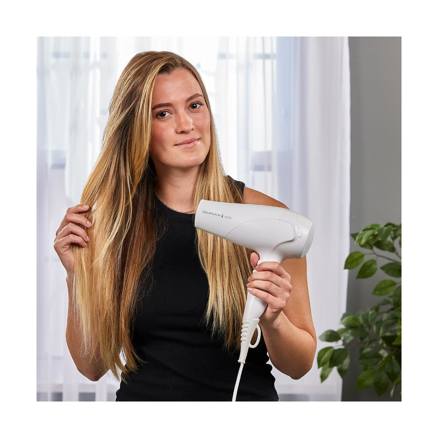REMINGTON Ionen-Haartrockner D3199 Diffusor Stylingdüse Abkühlstufe 2200W Weiss