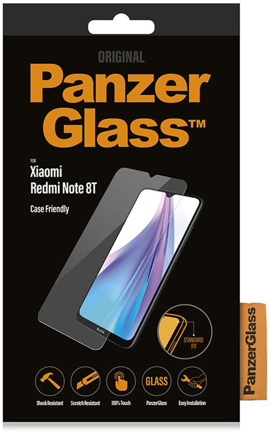 PanzerGlass™ Xiaomi Redmi Note 8T Displayschutz Screen Protector Glass