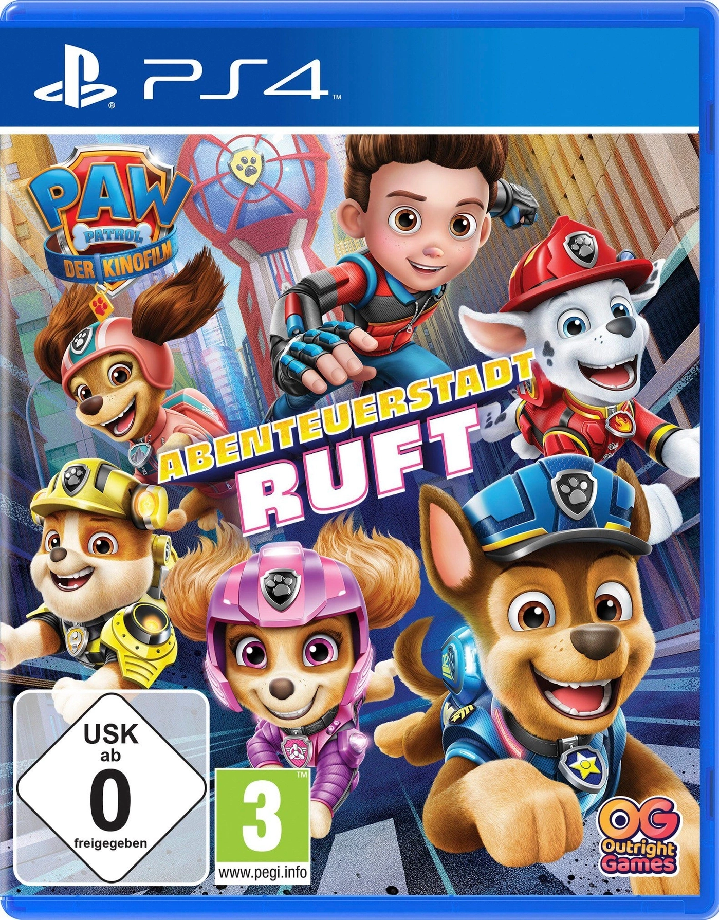Paw Patrol der Kinofilm: Abenteuerstadt Ruft für PS4