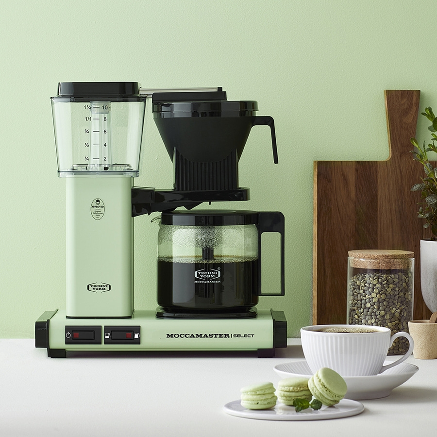 MOCCAMASTER Filterkaffeemaschine KBG Select Pastel Green 1,25L hellgrün NEU