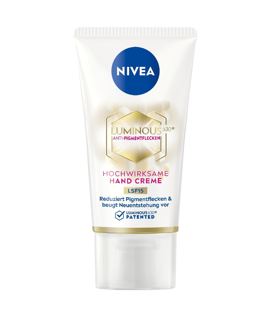 NIVEA LUMINOUS 630® Anti-Pigmentflecken Hand Creme Hyaluronsäure LSF15 2 x 50ml