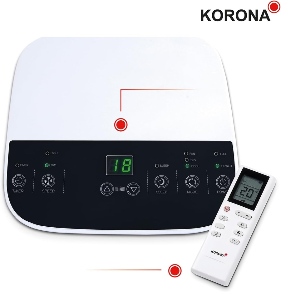 KORONA Mobiles Klimagerät 3-in-1-Klimagerät 82001 Iceberg 9.0ECO Entfeuchter NEU