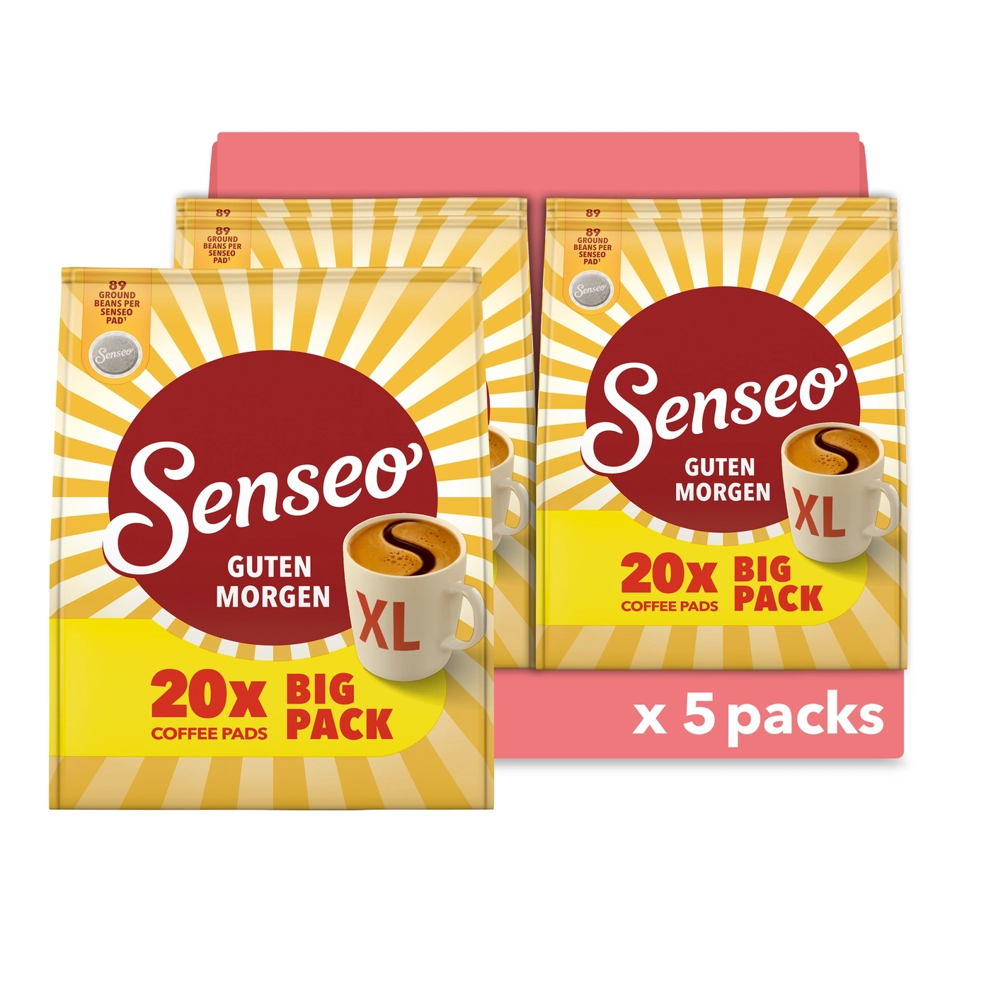Senseo Guten Morgen XL 5er Pack Kaffee Kaffeepads