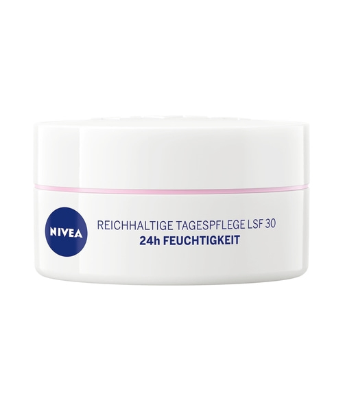 NIVEA Reichhaltige Tagespflege für trockene Haut mit Mandelöl LSF30 2 x 50ml