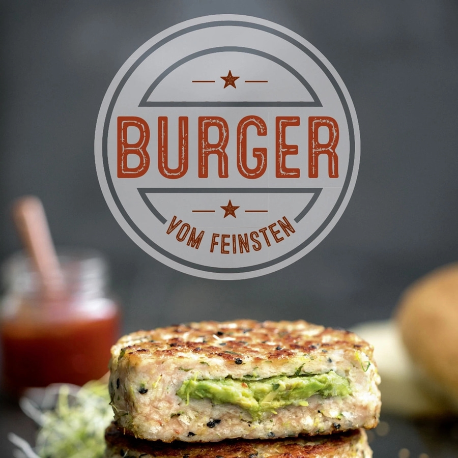 BETTY BOSSI Burgerpresse Kunststoff Barbecue Spülmaschinengeeignet Schwarz NEU