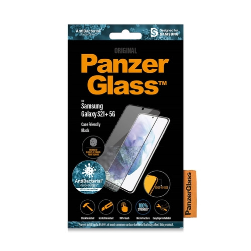 PanzerGlass™ Samsung Galaxy S21+ 5G FP Displayschutzglas Das Original NEU