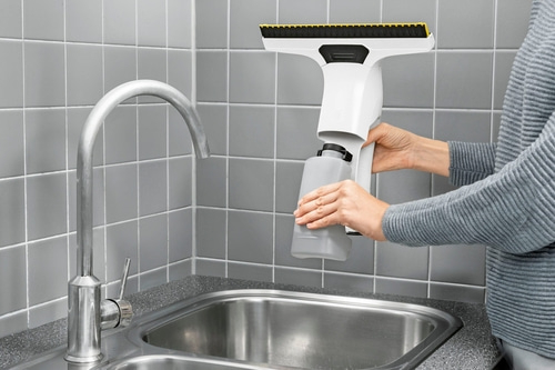 KÄRCHER Akku Fenstersauger WV 6 PLUS wechselbare Absaugdüse Abziehlippe B-WARE