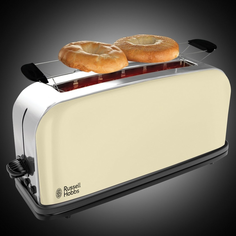 RUSSELL HOBBS Langschlitz-Toaster Colours Plus+ Classic Cream 21395-56 1000W