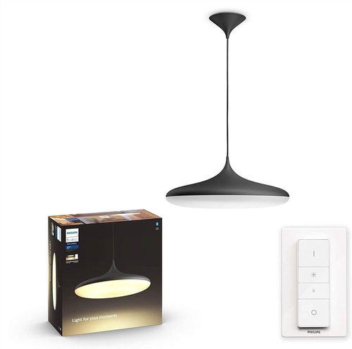 PHILIPS Hue Cher Pendelleuchte Lampe White & Ambiance Dimmschalter schwarz NEU