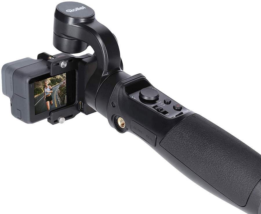 ROLLEI Steady Butler Action Gimbal Schwebestativ für Actioncams schwarz B-WARE