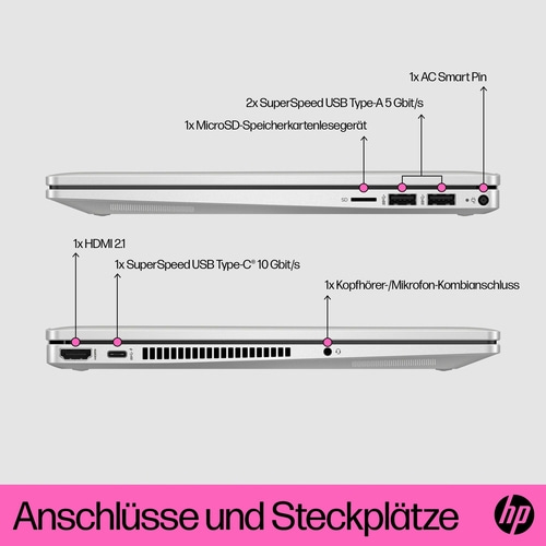 HP Convertible Notebook Pavilion 14-ek1274ng 14Zoll Touchscreen 512GB B-WARE