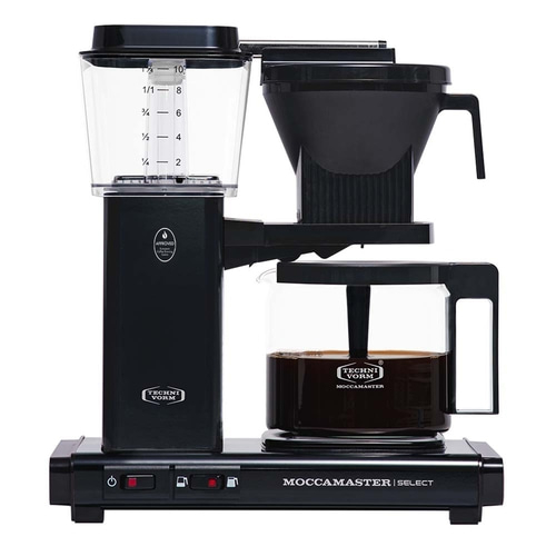MOCCAMASTER Filterkaffeemaschine KBG Select Black 1,25l schwarz NEU