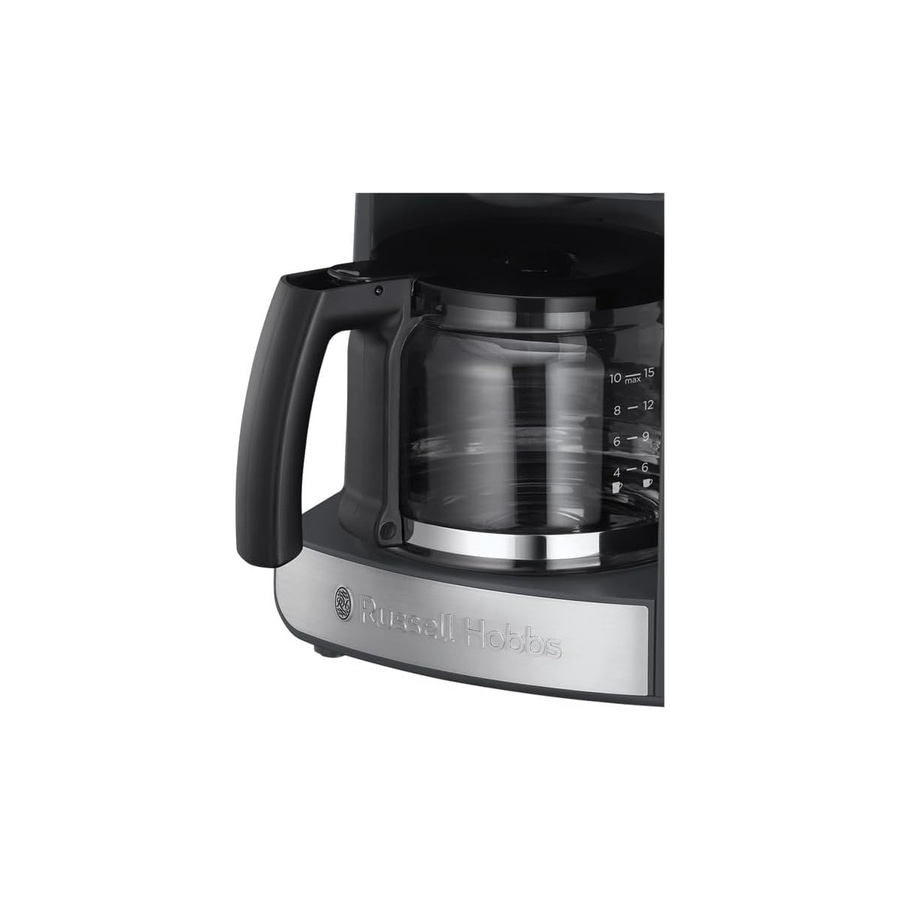 Kaffeemaschine, schwarz, Glasbehälter, Russell Hobbs, Kaffeezubereitung, Küche, Gerät