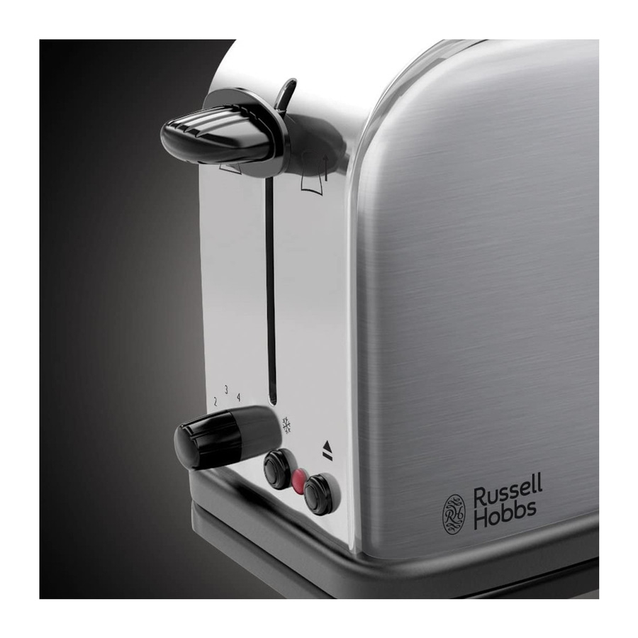 RUSSELL HOBBS Langschlitz-Toaster Adventure 21396-56 silber Edelstahl 1000 W