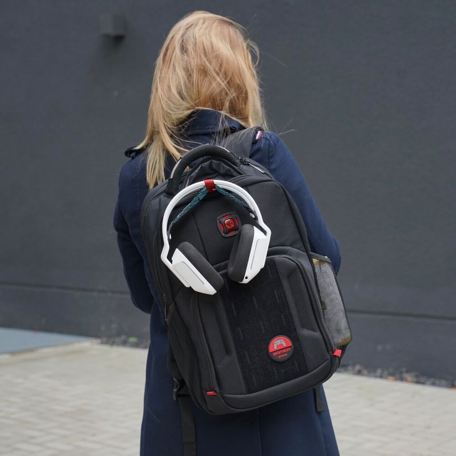 WENGER Gaming-Laptop-Rucksack PlayerMode 15,6" Laptop Tablet- Fach 20 L Schwarz