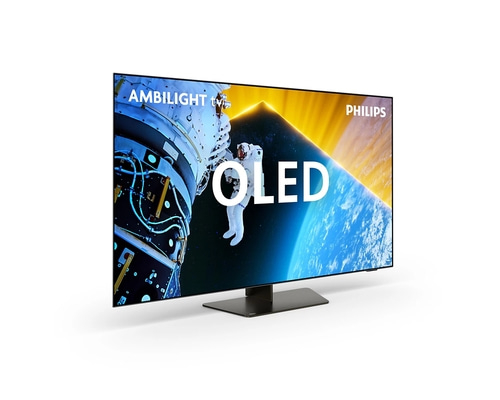 PHILIPS Ambilight OLED Fernseher 55 Zoll 4K UHD Smart TV 144 hz 55OLED809/12