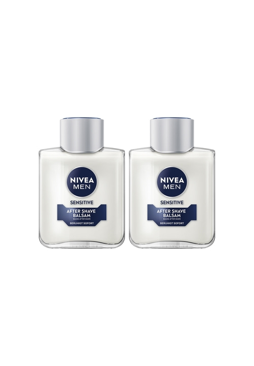 NIVEA MEN After Shave Sensitive Balsam Feuchtigkeit empfindliche Haut 2 x 100 ml