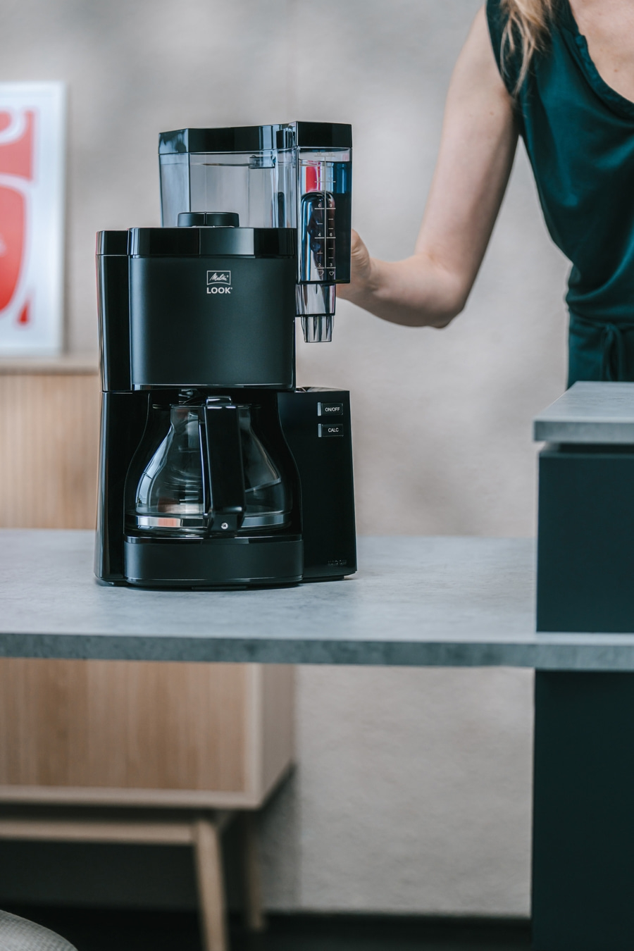 MELITTA Filterkaffeemaschine Look Perfection 1025-02 Warmhaltefunktion Schwarz