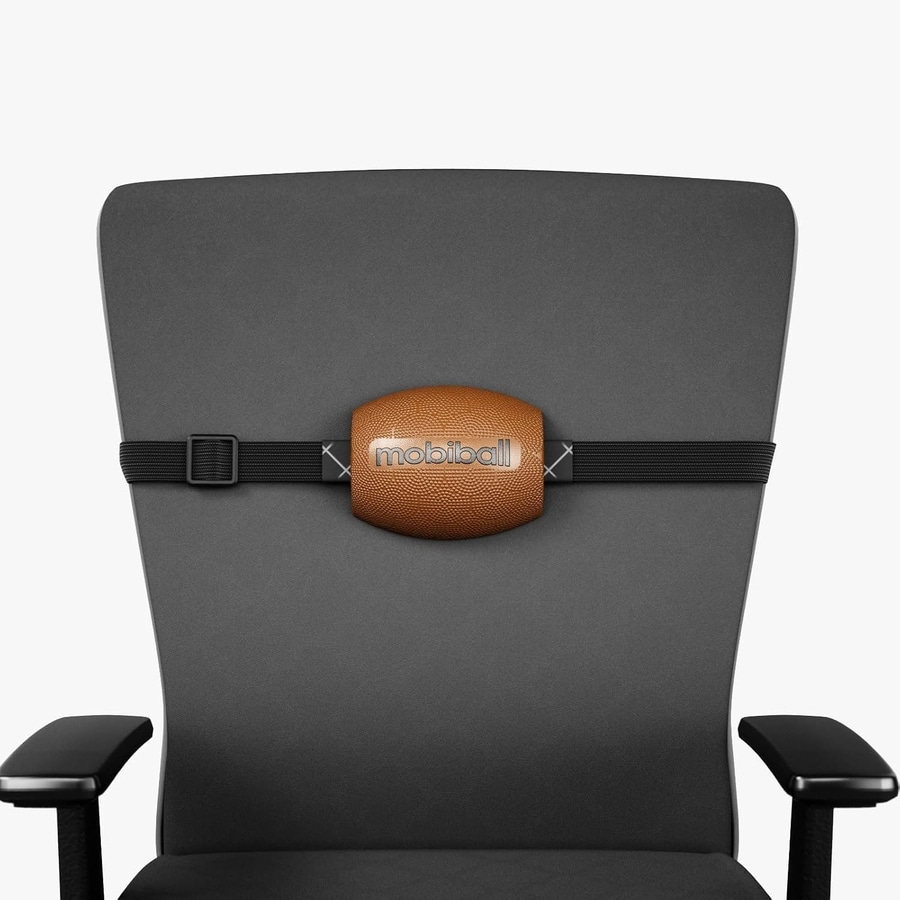 MOBIBALL dynamische Sitz-Ergonomie Haltungstrainer Rückentrainer braun NEU