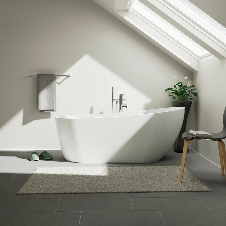 DURAVIT DuraFaro Badewanne 1500x700 mm Oval Wanne Freistehend