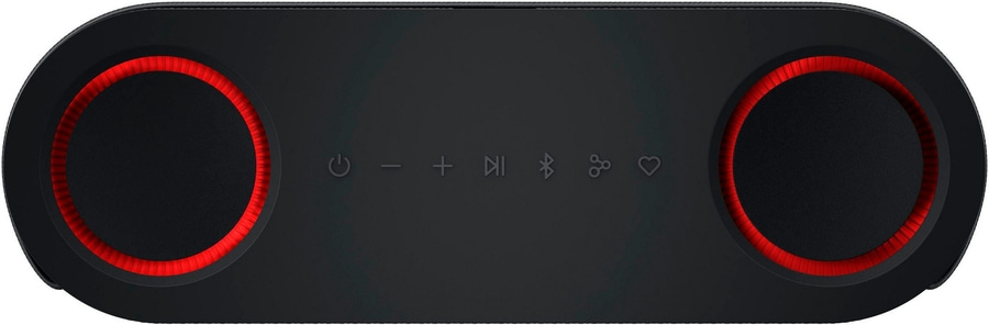 LG xboom BOUNCE tragbarer Bluetooth-Speaker Stereo 40W schwarz USB-C B-WARE