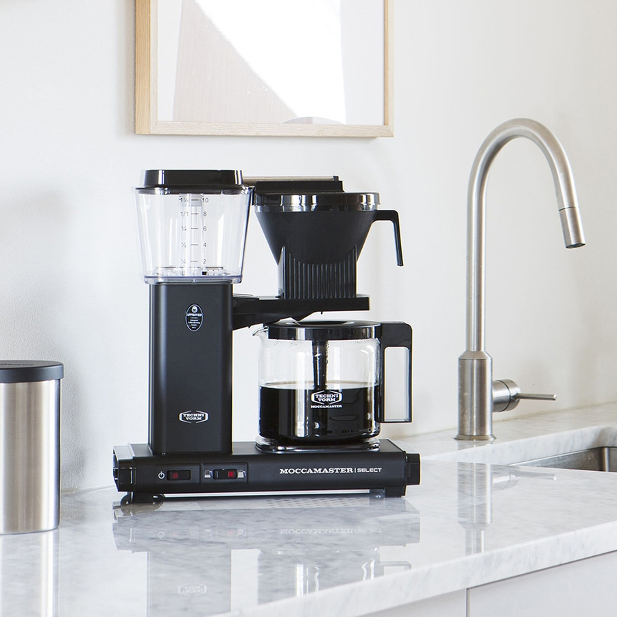 MOCCAMASTER Filterkaffeemaschine KBG Select Matt Black 1,25L mattschwarz NEU