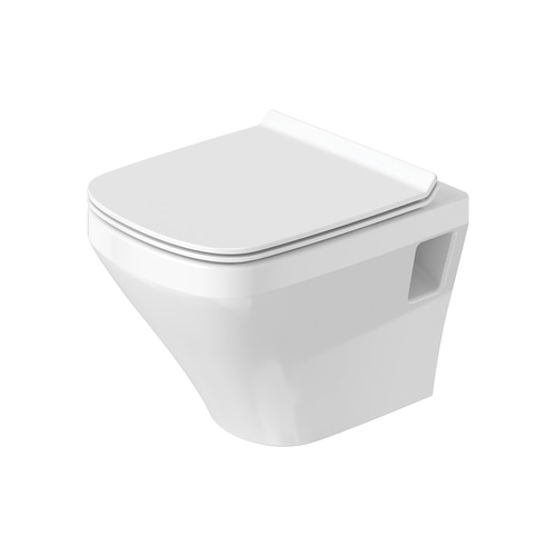 DURAVIT DuraStyle Compact Wand-WC Set Rimless WC-Sitz Absenkautomatik randlos